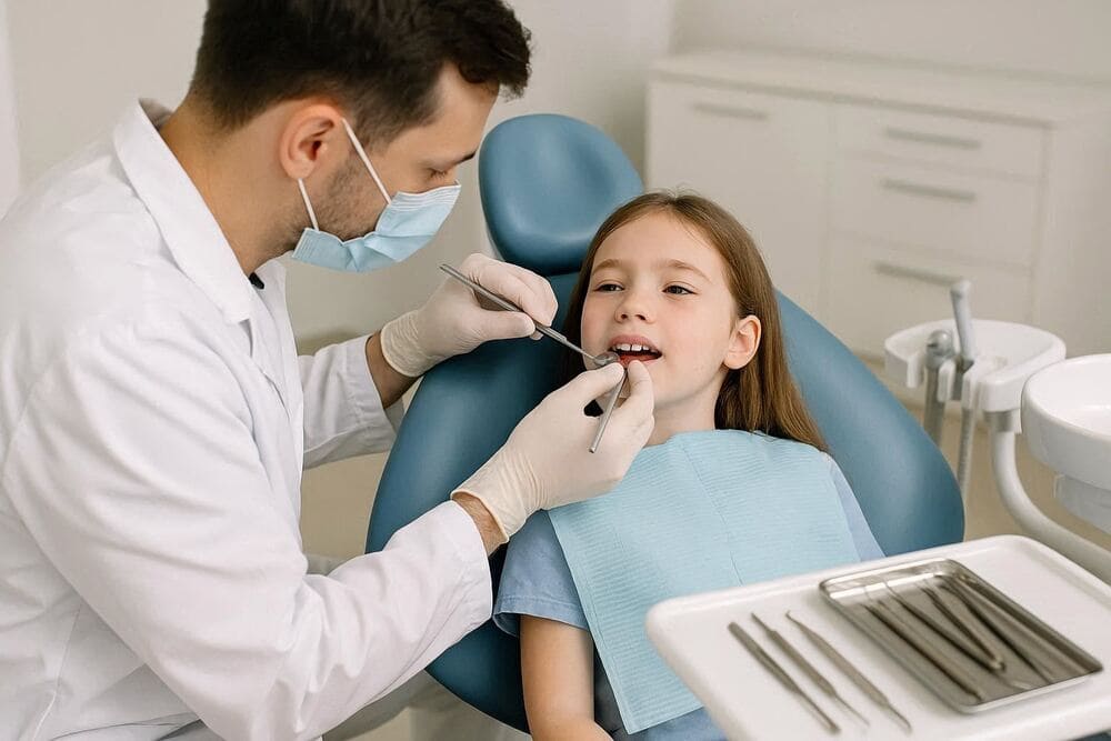 Девочка на приеме